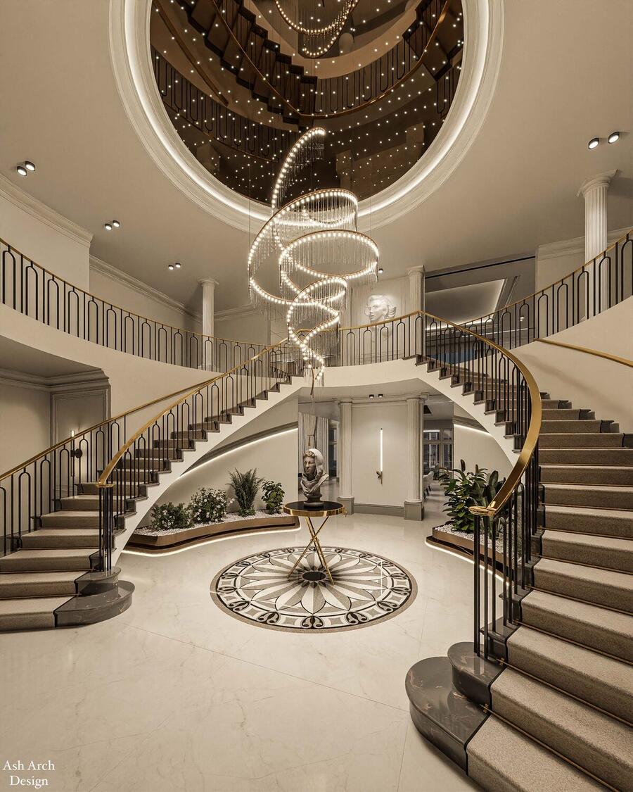 Grand entrance lobby