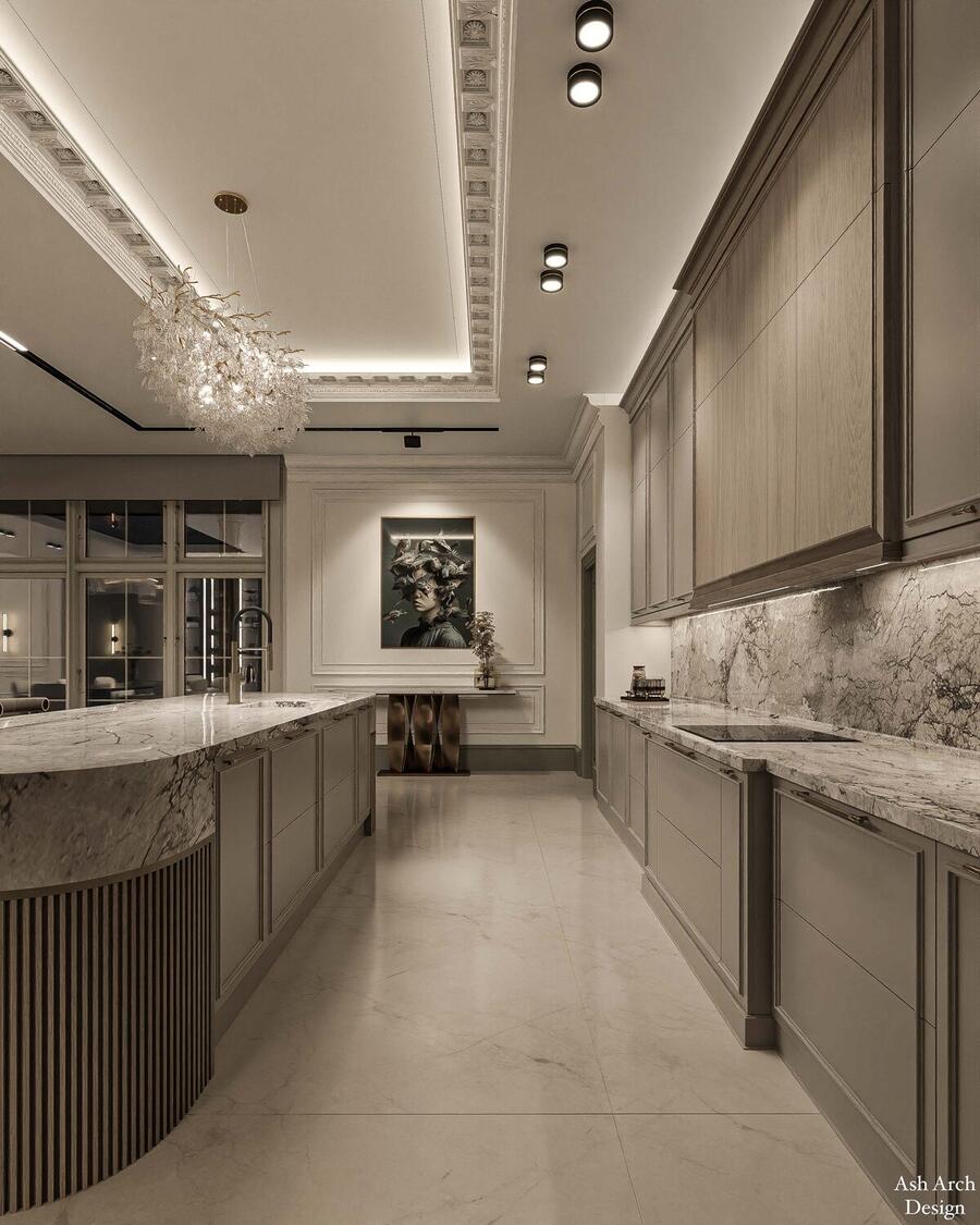 Kitchen corridor