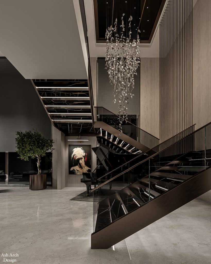 Dramatic staircase