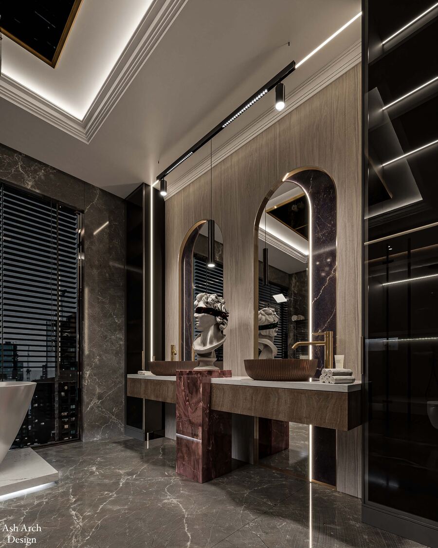 Bathroom wide angle