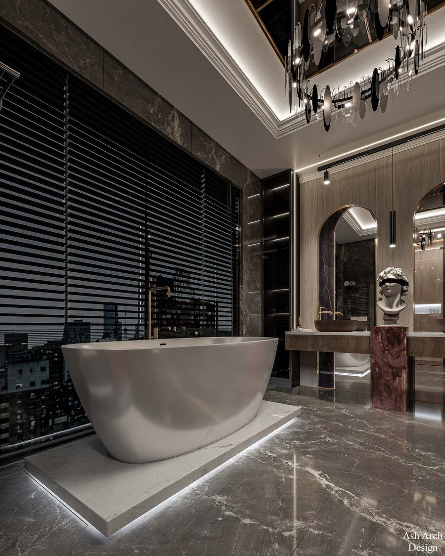 Tub panoramic