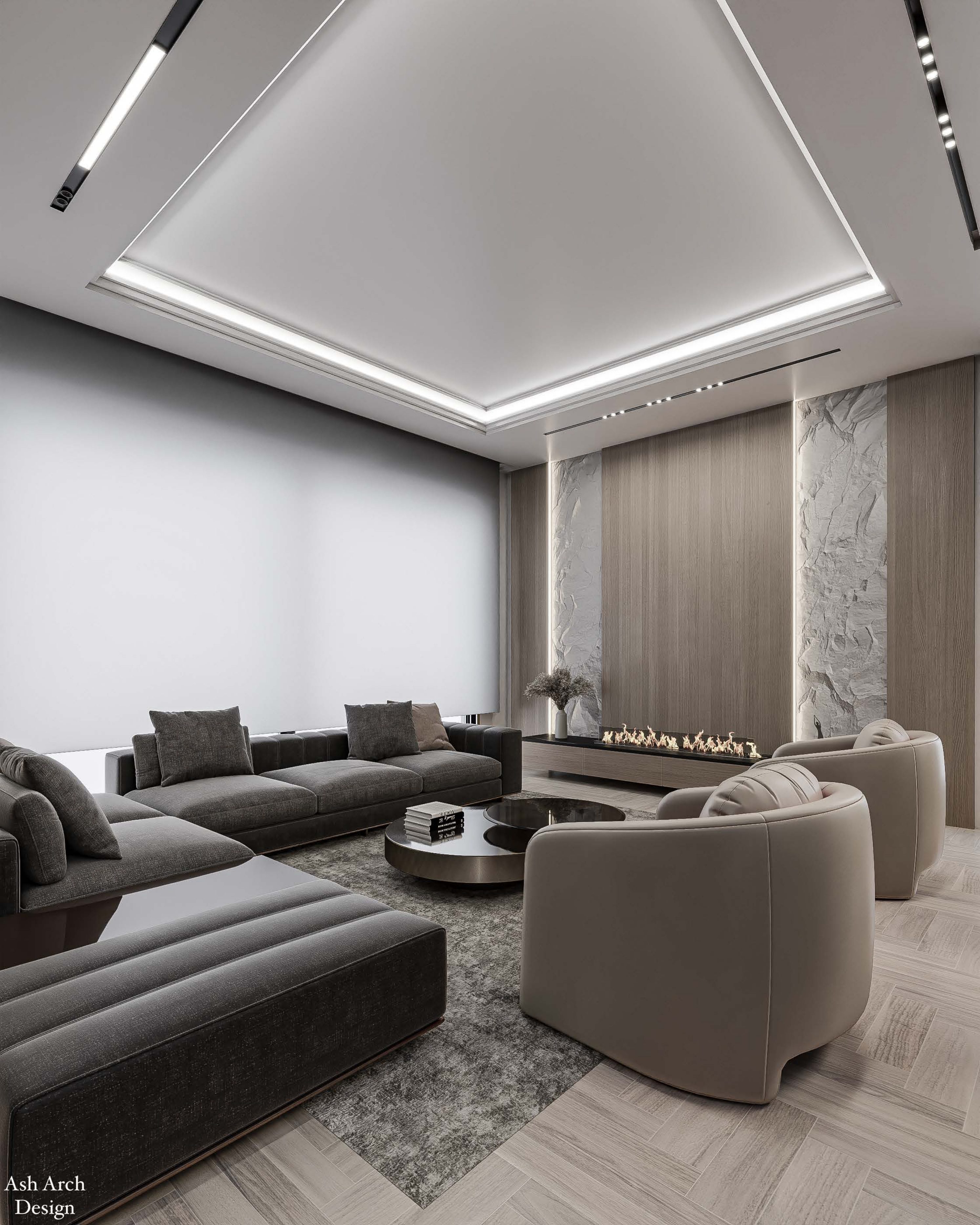 Living room family seating