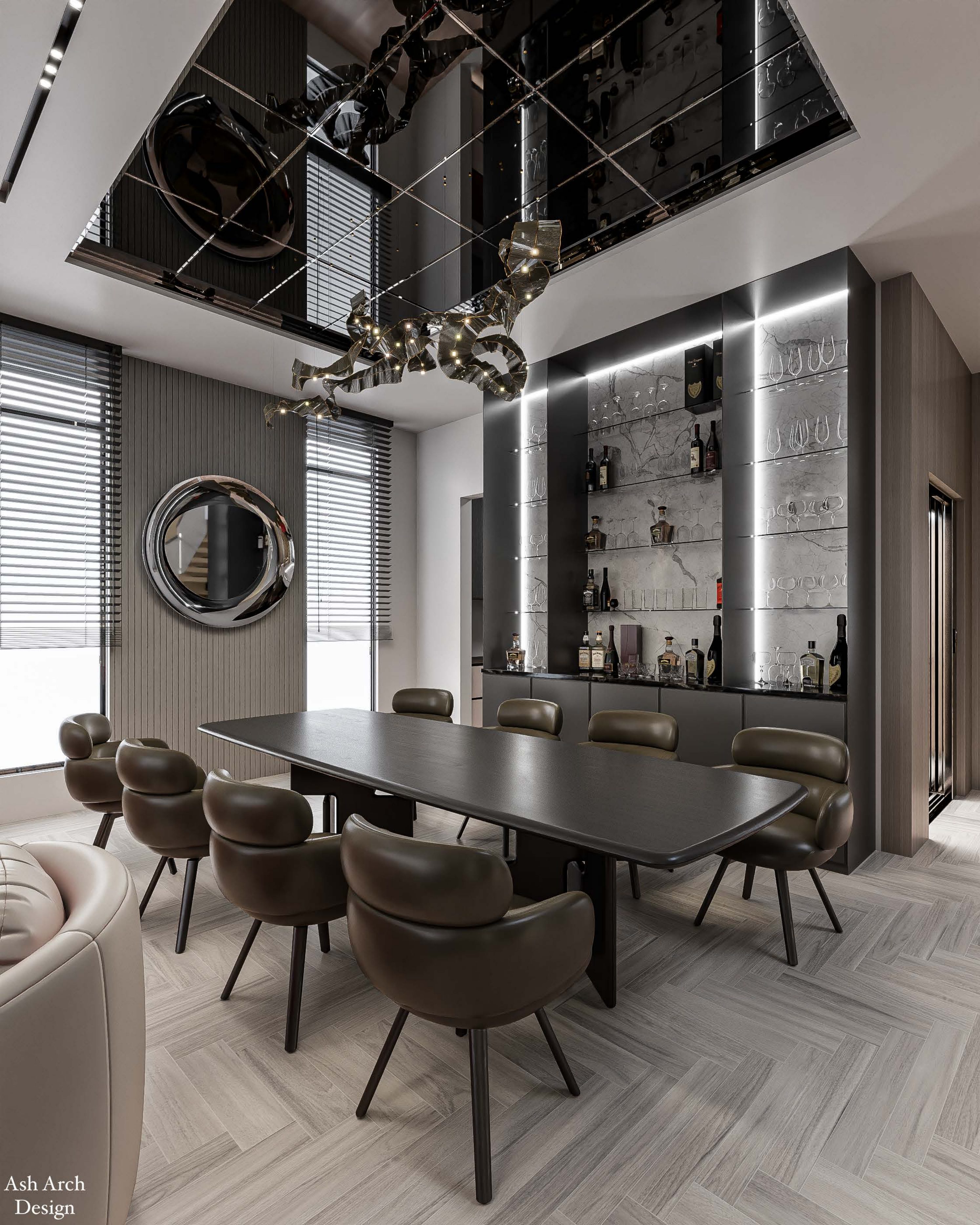 Dining room chandelier