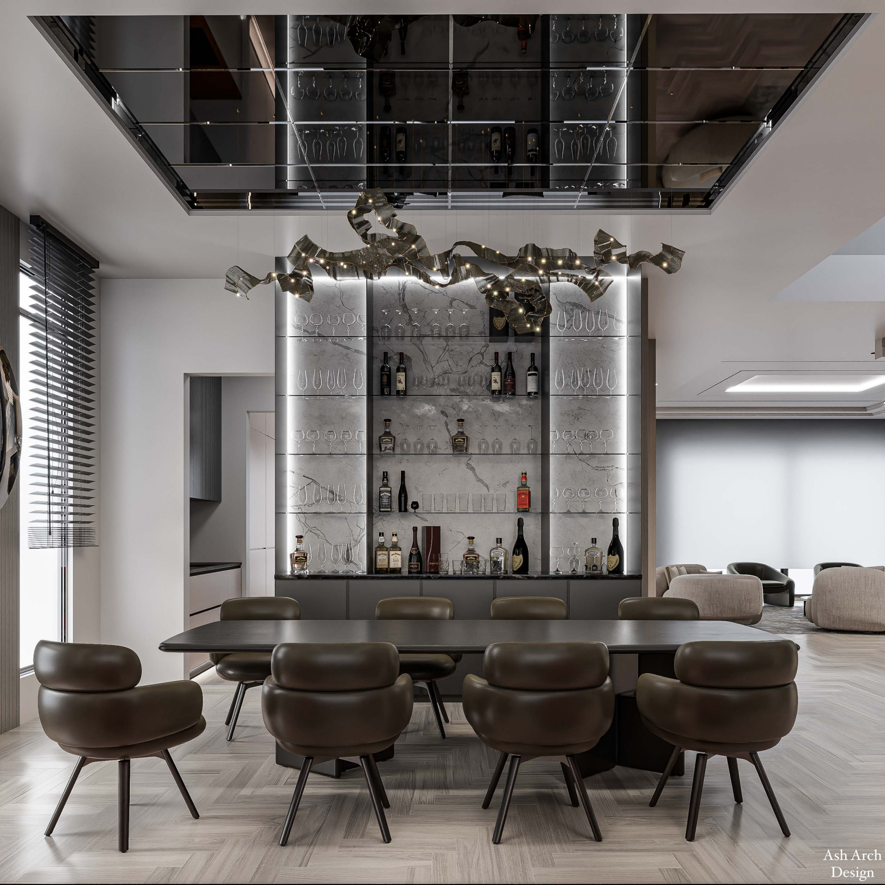 Dining room full view