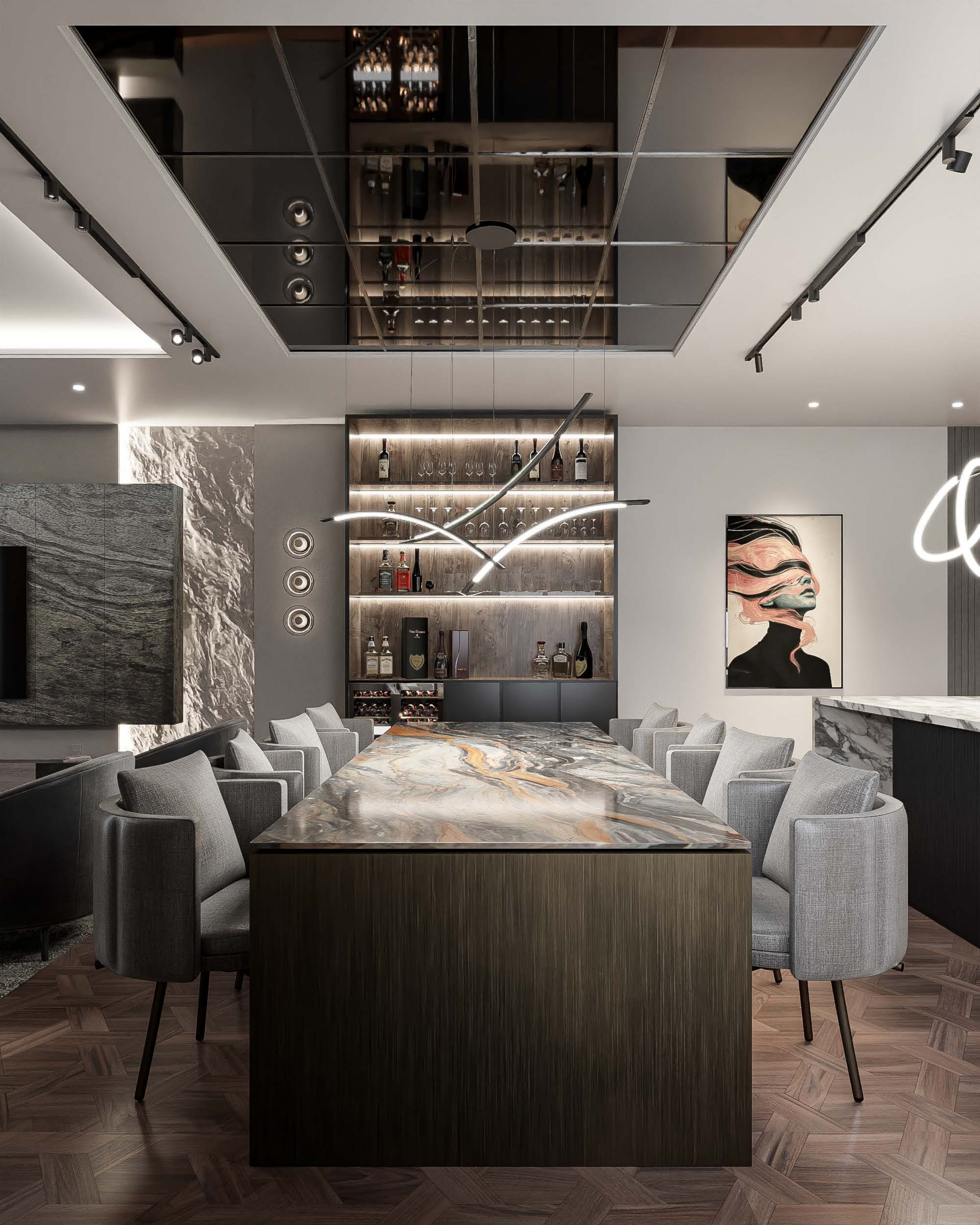 Unit1 dining bar