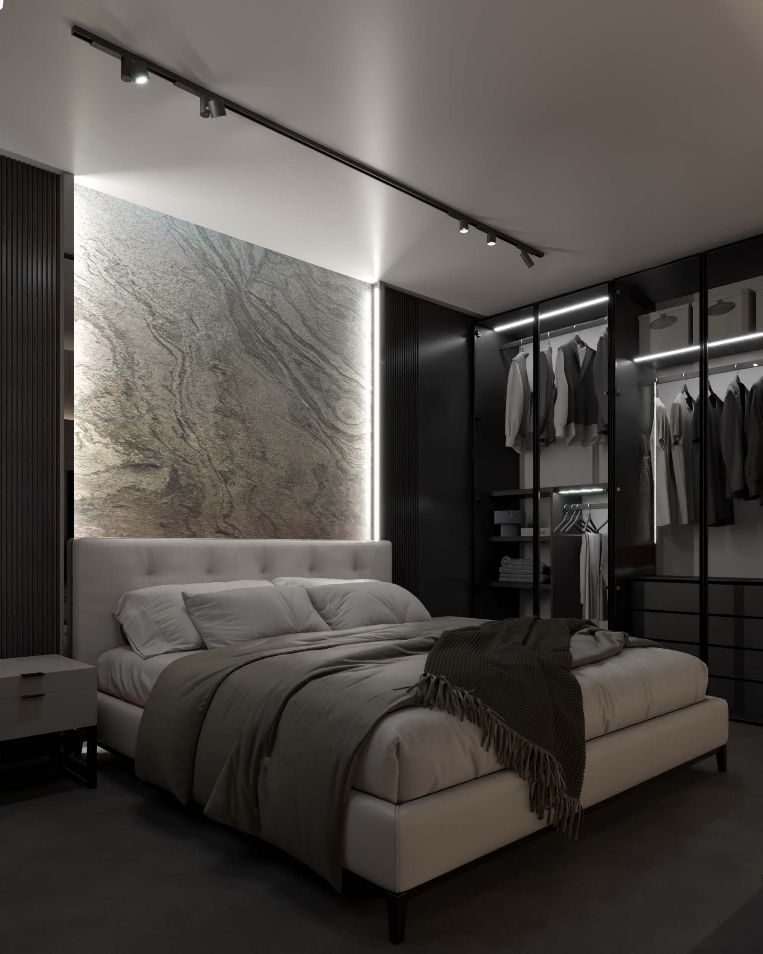 Unit1 bed2 wardrobe angle